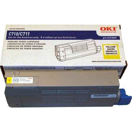 Oki Oki Yellow Toner For C711Dn, C711Dtn, C711N - 11.5K Toner - Iso 44318601